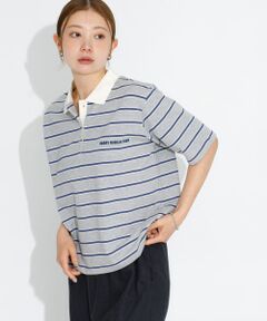 ＊＊Sonny Label / サニーレーベル ポロシャツ | メッセージボーダーポロシャツ