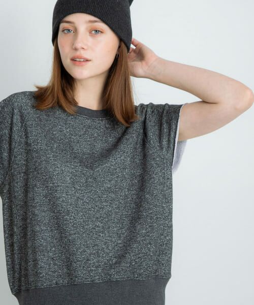 セール】 ラメスウェットプルオーバー （Tシャツ）｜＊＊Sonny