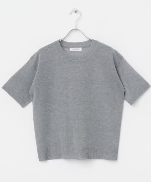 セール】 シアーラメニットTシャツ （ニット・セーター