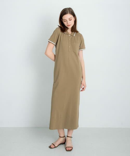 【美品】HAZZYS 165 ポロワンピース 美品】HAZZYS 165 ポロワンピース 美品】HAZZYS 165 ポロ