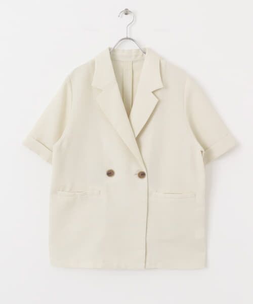 24SS メッシュハーフスリーブジャケット 24SS メッシュハーフスリーブジャケット Sonny Label｜メッシュ