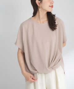 ＊＊Sonny Label / サニーレーベル Tシャツ | 『WEB限定』フロントデザインカットジョーゼットプルオーバー