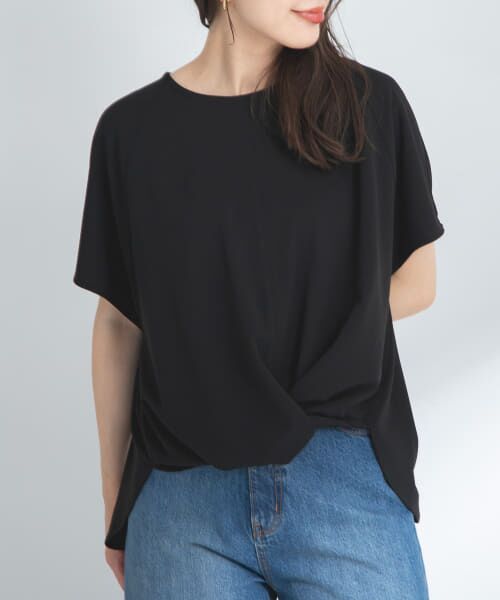 プランテーション♦♦カットソー♪♪セット セール】 ストレッチジョーゼット カットソー （カットソー）｜J