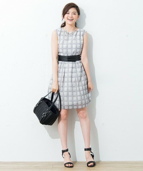 セール Web限定 夏めきリバティ ワンピース ミニ丈 ひざ丈ワンピース S Size Onward 小さいサイズ エスサイズオンワード ファッション通販 タカシマヤファッションスクエア