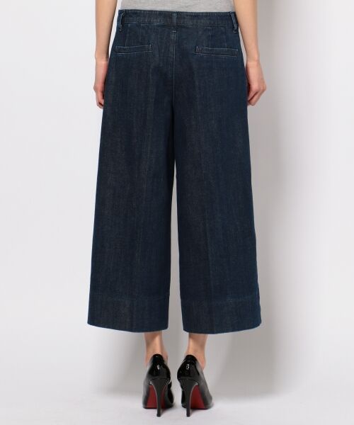 セール】 23区denimハイストレッチコットンデニム ガウチョ