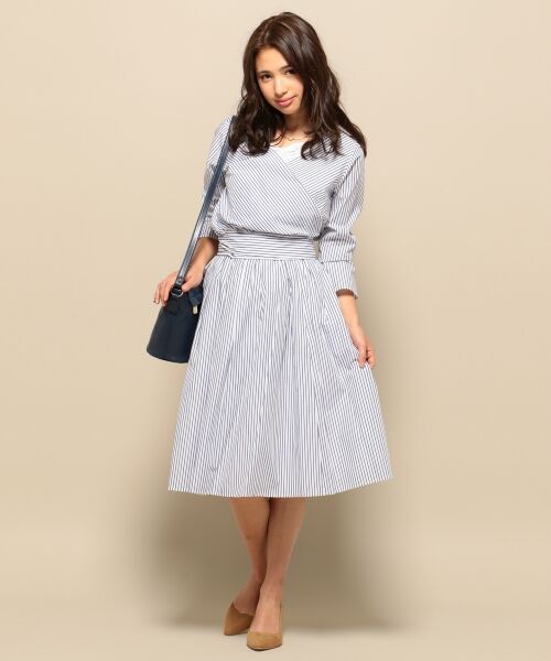 セール 17春のweb限定 3way マルチウェイ セットアップドレス ワンピース ミニ丈 ひざ丈ワンピース S Size Onward 小さいサイズ エスサイズオンワード ファッション通販 タカシマヤファッションスクエア