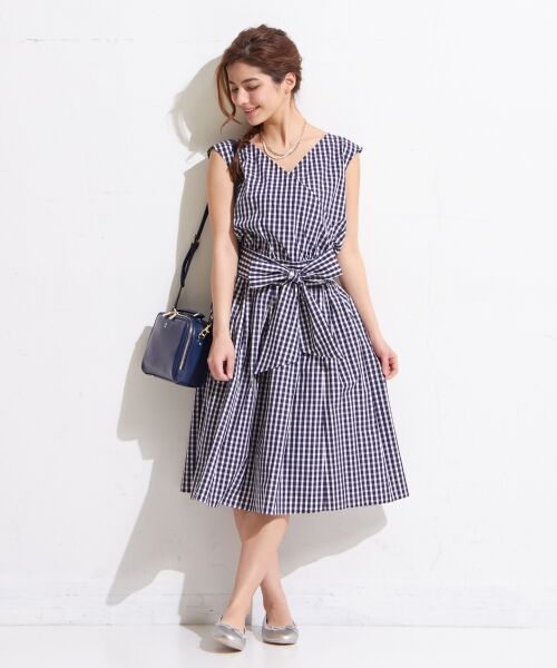 セール 洗える セットアップ ドレス ワンピース ミニ丈 ひざ丈ワンピース S Size Onward 小さいサイズ エスサイズ オンワード ファッション通販 タカシマヤファッションスクエア