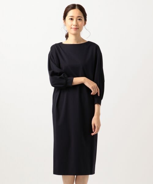 セール 洗える High Gauge Ponte ワンピース ミニ丈 ひざ丈ワンピース S Size Onward 小さいサイズ エスサイズオンワード ファッション通販 タカシマヤファッションスクエア