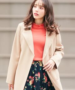 S size ONWARD(小さいサイズ) / エスサイズオンワード ニット・セーター | 【洗える】シャーリング ニット