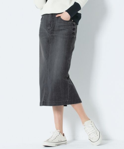 セール マガジン掲載 23区 Denim ペンシル デニムスカート 検索番号d28 デニムスカート S Size Onward 小さいサイズ エスサイズオンワード ファッション通販 タカシマヤファッションスクエア