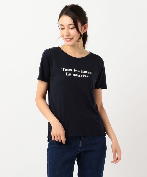 S size ONWARD(小さいサイズ) / エスサイズオンワード Tシャツ | ロゴプリント Ｔシャツ | 詳細11