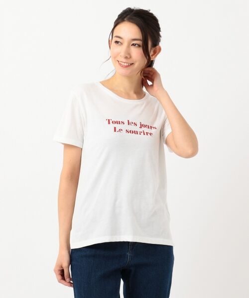 S size ONWARD(小さいサイズ) / エスサイズオンワード Tシャツ | ロゴプリント Ｔシャツ | 詳細17