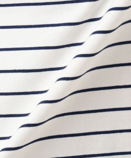 S size ONWARD(小さいサイズ) / エスサイズオンワード Tシャツ | 【UV・防シワ】L'aube フレンチボーダー カットソー（半袖） | 詳細16