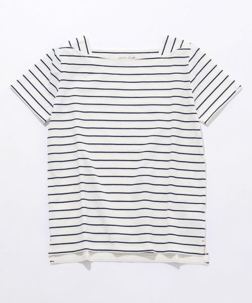 S size ONWARD(小さいサイズ) / エスサイズオンワード Tシャツ | 【UV・防シワ】L'aube フレンチボーダー カットソー（半袖） | 詳細9