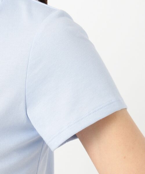 S size ONWARD(小さいサイズ) / エスサイズオンワード Tシャツ | 【接触冷感・UVケア・消臭機能】コンフォートモダール ボウタイ カットソー | 詳細15