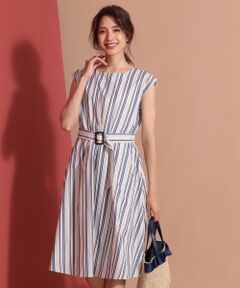 S size ONWARD(小さいサイズ) / エスサイズオンワード ミニ丈・ひざ丈ワンピース | 【洗える】T/Cブロード ワンピース