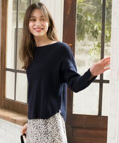 S size ONWARD(小さいサイズ) / エスサイズオンワード Tシャツ | 【L'aube】ニットライクサーマル カットソー