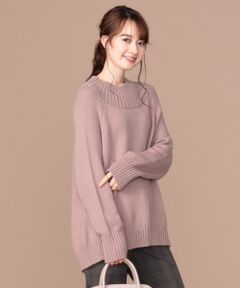 S size ONWARD(小さいサイズ) / エスサイズオンワード ニット・セーター | 【洗える】スタンドネック ニット