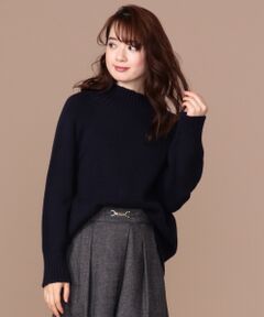 S size ONWARD(小さいサイズ) / エスサイズオンワード ニット・セーター | 【洗える】スタンドネック ニット