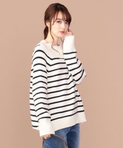 S size ONWARD(小さいサイズ) / エスサイズオンワード ニット・セーター | 【洗える】スタンドネック ニット