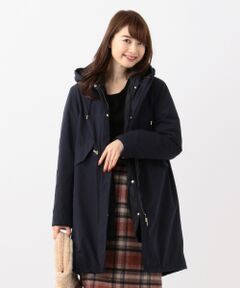 S size ONWARD(小さいサイズ) / エスサイズオンワード ミリタリージャケット・コート | 【2WAY】キルティングライナー付 モッズコート