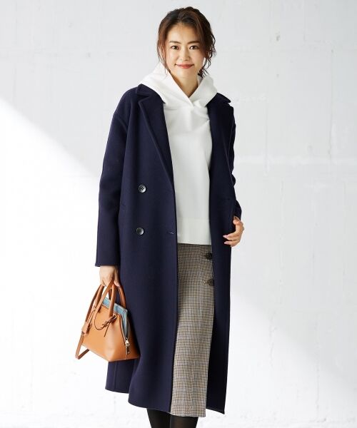 セール Oggi掲載 Manteco オーバーチェスターコート その他アウター S Size Onward 小さいサイズ エスサイズオンワード ファッション通販 タカシマヤファッションスクエア