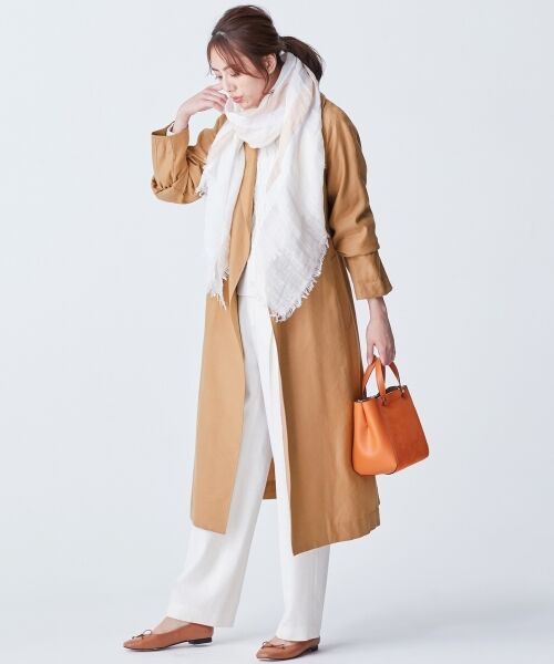 セール】 Vintege Soft Twill ラップコート （その他アウター）｜S