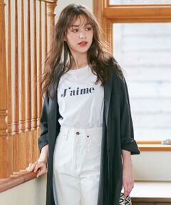 S size ONWARD(小さいサイズ) / エスサイズオンワード Tシャツ | 【L'aube】ロゴ Tシャツ