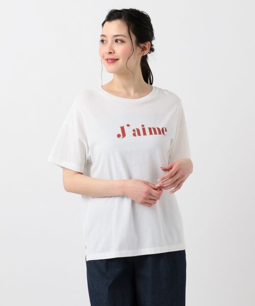 S size ONWARD(小さいサイズ) / エスサイズオンワード Tシャツ | 【L'aube】ロゴ Tシャツ | 詳細14