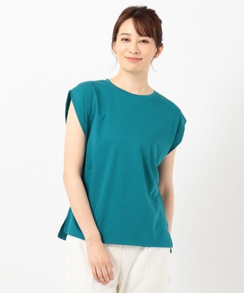 S size ONWARD(小さいサイズ) / エスサイズオンワード Tシャツ | 【Ray6月号掲載】Rich cottonスムース フレンチスリーブ Tシャツ | 詳細8