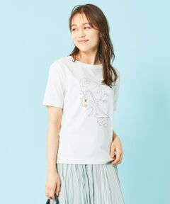 【ecolofriend】アートプリント Ｔシャツ レディ