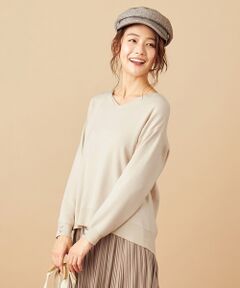 S size ONWARD(小さいサイズ) / エスサイズオンワード ニット・セーター | 【ナチュラルさんにおすすめ】骨格タイプ別 Vネック ニット