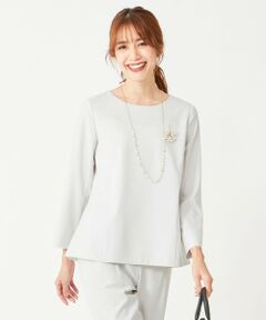 S size ONWARD(小さいサイズ) / エスサイズオンワード シャツ・ブラウス | 【洗える】セレモニーダブルクロス ブラウス