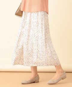 S size ONWARD(小さいサイズ) / エスサイズオンワード その他パンツ | 【洗える】フォーチューンフラワープリント パンツ