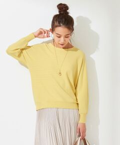 S size ONWARD(小さいサイズ) / エスサイズオンワード ニット・セーター | 【洗える】ワイドリブ ドルマンニット