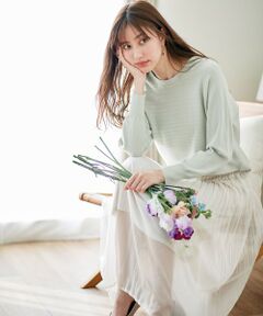 S size ONWARD(小さいサイズ) / エスサイズオンワード ニット・セーター | 【洗える】ワイドリブ ドルマンニット