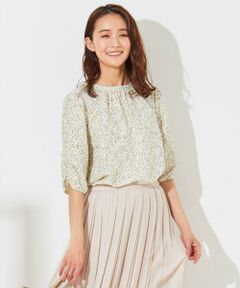 S size ONWARD(小さいサイズ) / エスサイズオンワード シャツ・ブラウス | ギャザーパフ ブラウス