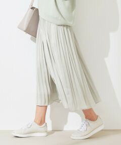 S size ONWARD(小さいサイズ) / エスサイズオンワード その他パンツ | 【洗える】メーテルサテン プリーツパンツ