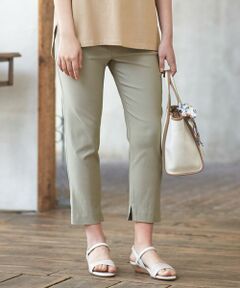 S size ONWARD(小さいサイズ) / エスサイズオンワード その他パンツ | 【L'aube】ミラクルストレッチ テーパードパンツ