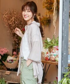 S size ONWARD(小さいサイズ) / エスサイズオンワード シャツ・ブラウス | 【洗える】シアーライトクロス ブラウス