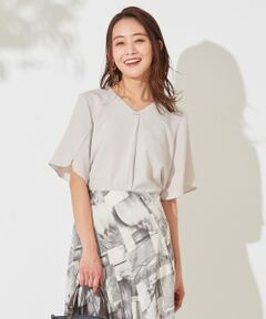 S size ONWARD(小さいサイズ) / エスサイズオンワード シャツ・ブラウス | ペタルスリーブ ブラウス