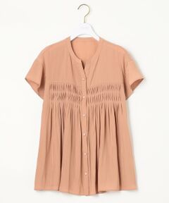 S size ONWARD(小さいサイズ) / エスサイズオンワード シャツ・ブラウス | 【洗える】フロントタック ブラウス