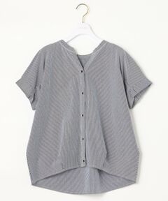 S size ONWARD(小さいサイズ) / エスサイズオンワード カットソー | 【洗える】シルケットスキッパー カットソー