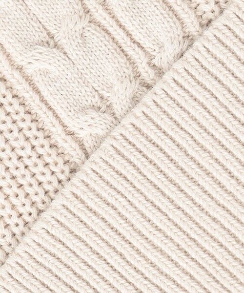 S size ONWARD(小さいサイズ) / エスサイズオンワード ベスト | 【前後着用可】ケーブルニット ベスト | 詳細7