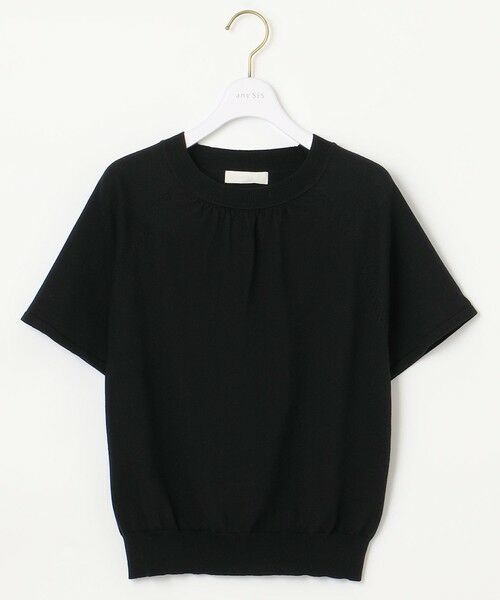 S size ONWARD(小さいサイズ) / エスサイズオンワード ニット・セーター | 【洗える】ネックポイント ニット Tシャツ | 詳細6