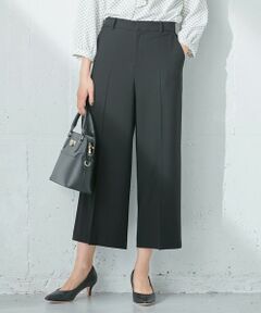 S size ONWARD(小さいサイズ) / エスサイズオンワード その他パンツ | 【蓄熱効果】サーモトロン 2WAYストレッチ ワイドパンツ