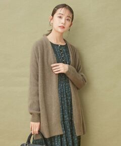 S size ONWARD(小さいサイズ) / エスサイズオンワード カーディガン・ボレロ | リッチラクーンライク カーディガン