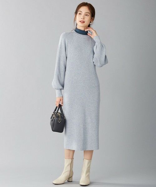 洗える スムースタッチ ニット ワンピース ミニ丈 ひざ丈ワンピース S Size Onward 小さいサイズ エスサイズオンワード ファッション通販 タカシマヤファッションスクエア