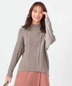 S size ONWARD(小さいサイズ) / エスサイズオンワード ニット・セーター | 【洗える】ボトルネックコクーン ニット