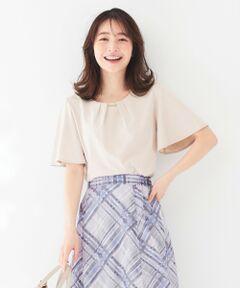 S size ONWARD(小さいサイズ) / エスサイズオンワード カットソー | 【UVケア】コンフォートモダールベーシッククルーネック Tシャツ
